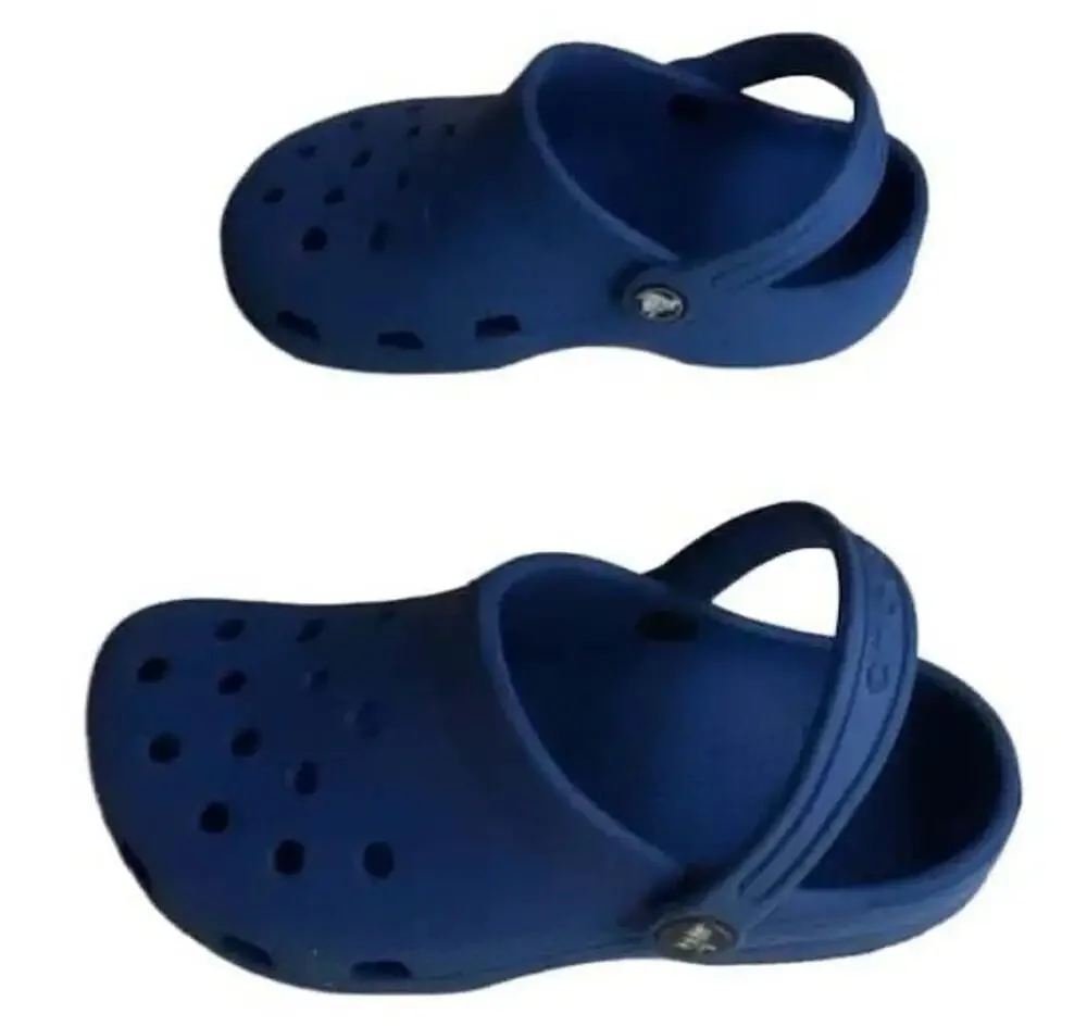 Crocs Classic Clog Blue Bolt Unisex Kids Sandals